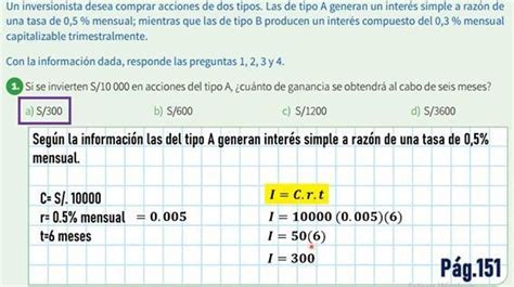 Si Se Invierten S 10000 En Acciones De Una Empresa Al 0 5 Mensual