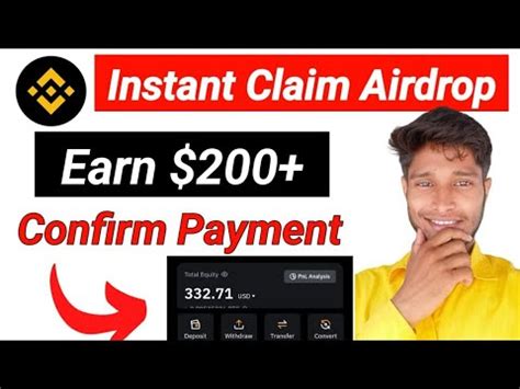 200 Instant Claim Airdrop New Crypto Airdrop Binance Web3 Wallet