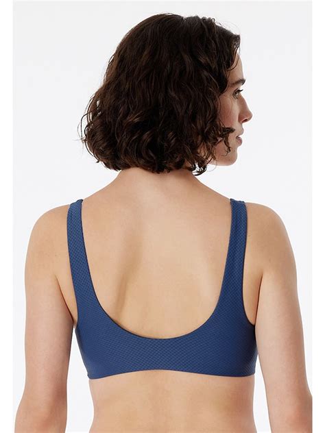 Schiesser Biustonosz bikini w kolorze granatowym najlepsze wyprzedaże w limango