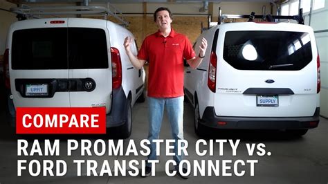 Transit Connect Vs ProMaster City The Ultimate Compact Work Van YouTube