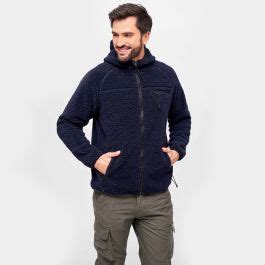 Brandit Teddyfleece Worker Jacke Navy