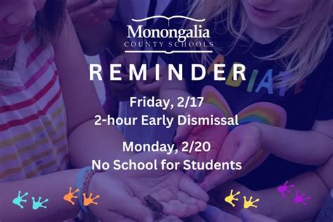 Monongalia County Schools on Twitter: "🍎Reminder: All Monongalia County Schools will dismiss two ...