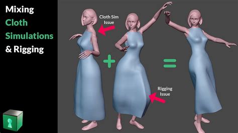 Blender Secrets Mixing Cloth Simulations And Weight Painting Rigging