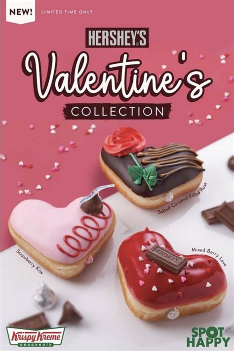 A Kiss Of Delight With Krispy Kremes Hersheys Valentines Collection