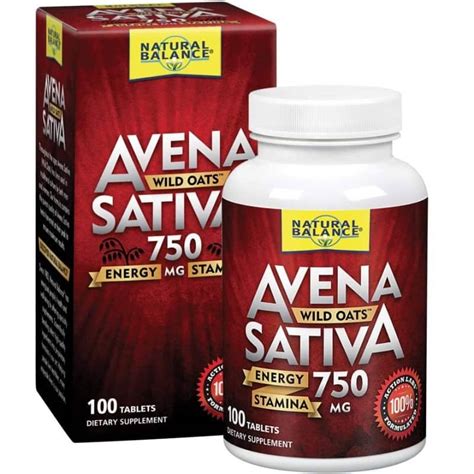 Natural Balance Avena Sativa Wild Oats Mg Tablets Zezebuy