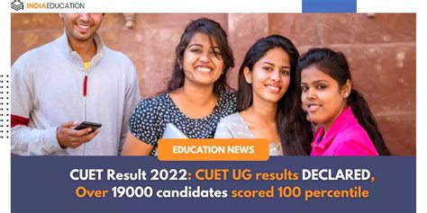 Cuet Result 2022 Cuet Ug Results Declared Over 19000 Candidates