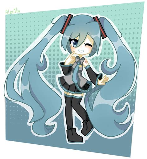 Hatsune Miku By Alesitasilos On Deviantart