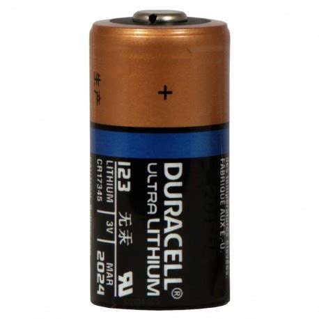 PILA AL LITIO DURACELL FORMATO 123A 3V BULK Il Ricaricabile