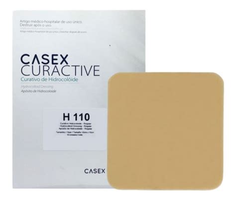 Curativo Hidrocoloide Extra Fino Cm X Cm Curactive Casex