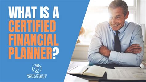 What Is A Certified Financial Planner™ Cfp® Youtube