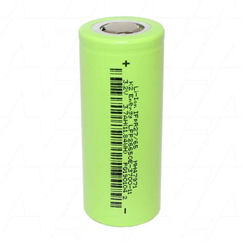 K Ue K Energy V Size Mah High Capacity Cylindrical