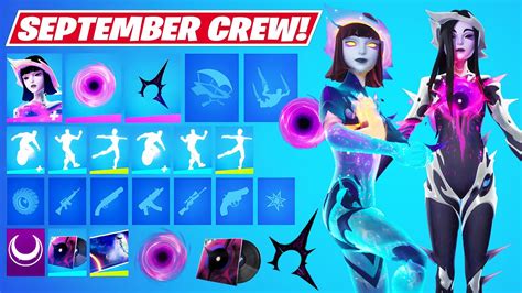 New Astrea Skinseptember 2023 Crew Pack Showcase Fortnite Youtube