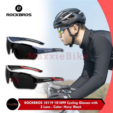 Jual ROCKBROS Kacamata Sepeda 10119 10109 Cycling Sunglasses Bike