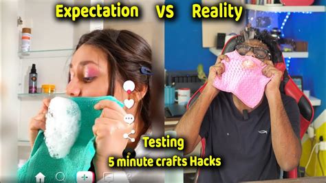 Testing Out Viral Hacks Expectation Vs Reality By 5 Minute Crafts Do