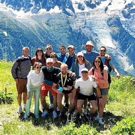 Les Moutons Blancs de Noyal Pontivy en périple sur le Mont Blanc Foot Amateur Bretagne