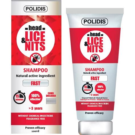 Polidis Headlice And Nit Shampoo Laboratoire POLIDIS