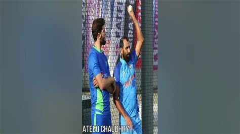 Muhammad Shami Giving Tips To Shaheen Shah Afridi Youtube