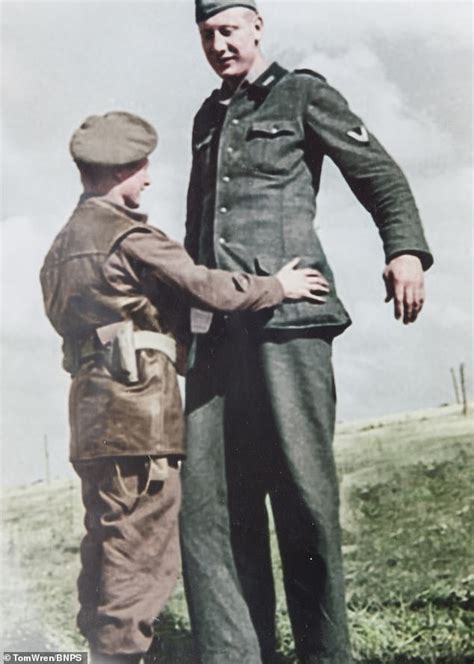 D Day Hero Who Captured The German Army S Tallest Soldier In World War Two Has Died Aged 97