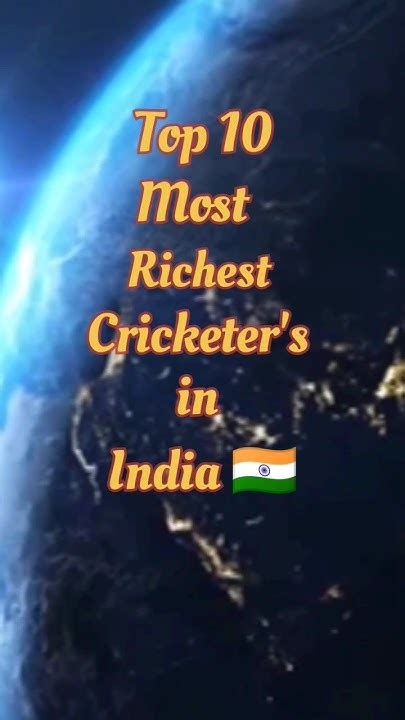 Top 10 Most Richest Cricketers In India Richest Cricketers