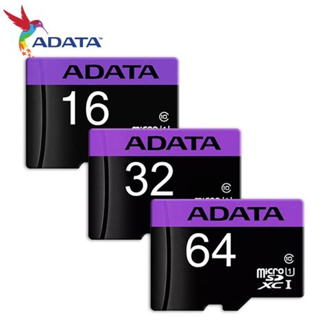 Adata 威剛 Micro Sdhc Sdxc Uhs I C10 U1 16g 32g 64g 記憶卡 公司貨 蝦皮購物