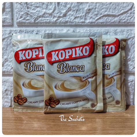 Jual Kopiko Blanca Creamy Coffee Mix Sachet Shopee Indonesia