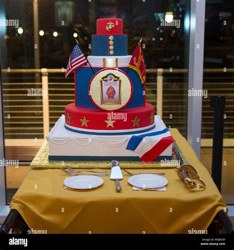 Usmc Birthday Ball Cake