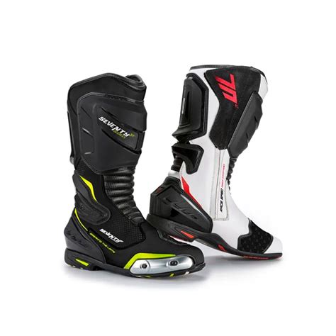 Chaussures De Moto En Cuir Synth Tique De Course De Botte De BR1