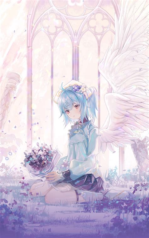 Wings Flowers Bilibili 33bilibili 22bilibili Digital Art Hd