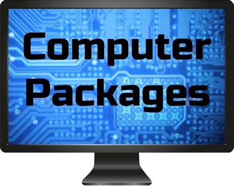 Computer Packages Course And Units 2020 Ke