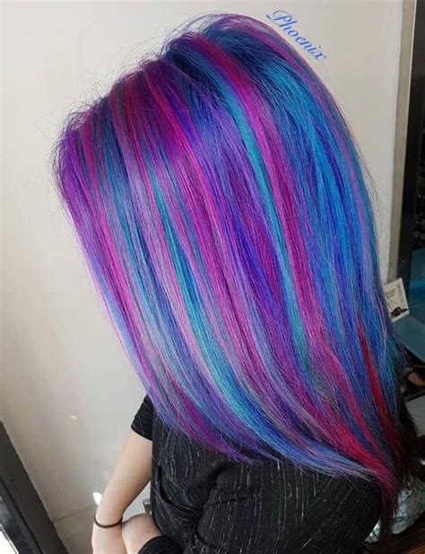 Vivids Bright Hair Crazy Colour Purple Hair Blue Hair Pink Hair Unicorn