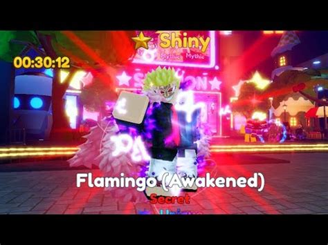 Shiny Unique Doflamingo Showcase Anime Adventures Youtube