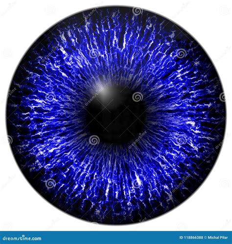 Blue Eye 3d Texture With Black Fringe Stock Photo Image Of Sight