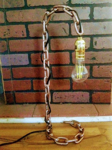 Chain Lamp Etsy