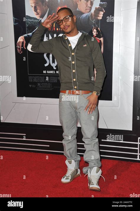 LOS ANGELES, CA. January 07, 2013: T.I. at the world premiere of ...