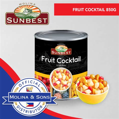 Sunbest Fruit Cocktail 850g Lazada Ph