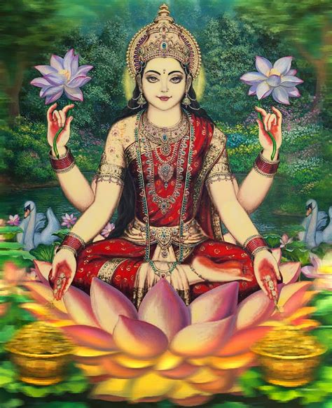 Maha Lakshmi, the Goddess of Wealth, Prosperity and Good Luck