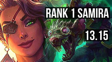 SAMIRA Thresh Vs TWITCH Yuumi ADC Rank 1 Samira Rank 6 Quadra