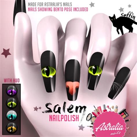 Second Life Marketplace Astralia Salem Polish Nails Astralia