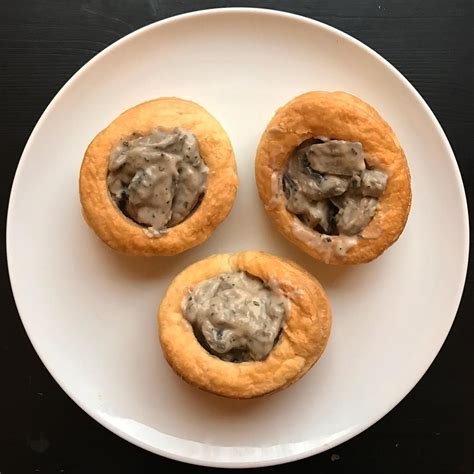 Vegan Mushroom Vol Au Vents Creamy And Filling Greeneggs Recipe