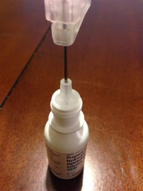 Topical Anesthetic And 18G Needle REBEL EM Emergency Medicine Blog