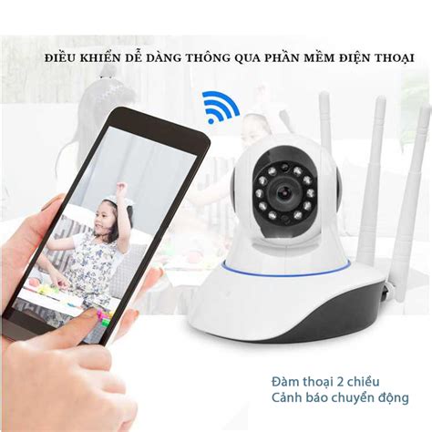 CAMERA YOOSEE 3 RÂU 2 0 MPX FULL HD 1080P THẺ 16GB