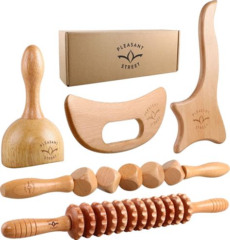 Wood Therapy Massage Tools 4 Pcs Wood Therapy Massage Tools For Body Shaping