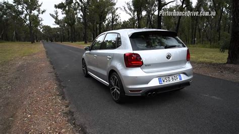 2015 Volkswagen Polo Gti Manual 0 100kmh And Engine Sound Youtube