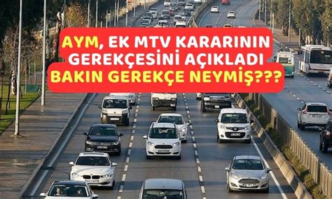 AYM Ek MTV Kararının Gerekçesini Açıkladı Bakın Gerekçe Neymiş