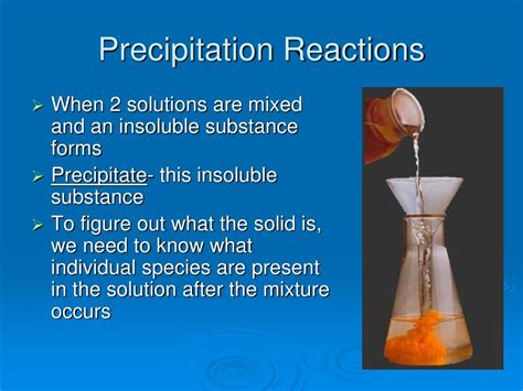 PPT - 4.5 Precipitation Reactions PowerPoint Presentation, free ...