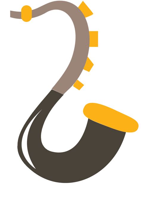 Cute Music Icon Saxophone 36650730 Vector Art At Vecteezy