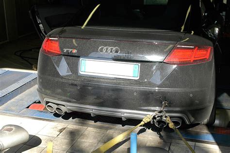 Syst Me D Chappement Sportif Pour Audi Tts Mk Twin Pipe System Avec