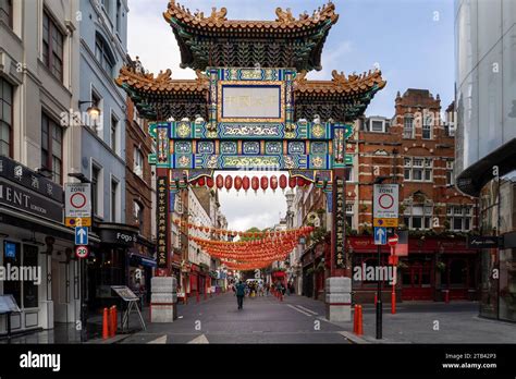 Chinatown In London Stock Photo Alamy