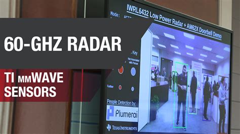 60 GHz MmWave Radar Sensor Overview At CES 2023 Video TI