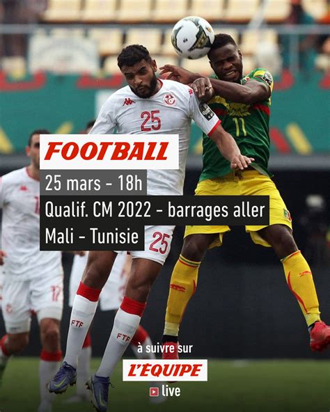 L Quipe On Twitter Mali Tunisie Qualif Mondial